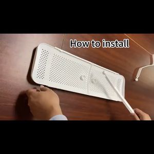 Telescopic Air Conditioner Air Deflector Anti-Direct Air Diverter Cover Hangs Wind Direction Baffle Wind Deflactor Adjustable No Punching Air Conditioner Cover Windshield