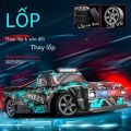 Tỉ Lệ 1/16 RC 4 Bánh Drift Xe Có Đèn LED Chiếu Sáng Tốc Độ Cao Xe Điều Khiển Từ Xa Cho Trẻ Em Và Bé Trai Lốp Có Thể Thay Thế Được. 