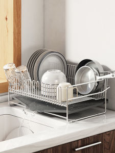 BANGJIE | Stainless Steel 304 Sink Side Dish Drying Rack