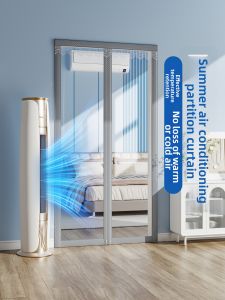 SHULIAN | Magnetic Sealed EVA Transparent Thick Door Curtain