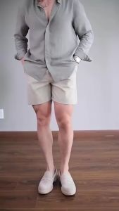 Quần Short Kaki Nam Lưng Thun MISFIT Fabric Short Kaki Thoáng Mát Trẻ Trung MIS137