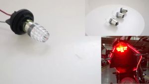 Lampu Rem Sepeda Motor 1157 BAY15D 1156 BA15S Bohlam Strobo Lampu Ekor Mobil Sinyal Giliran Flash Lampu Berkedip 12V