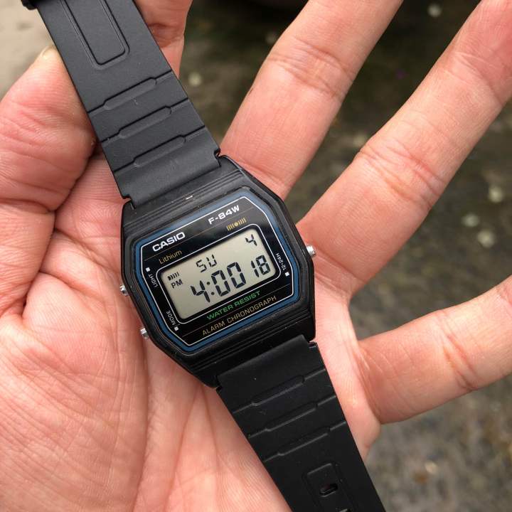 Đồng hồ Casio F84W vintage máy Japan Lazada