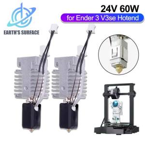 Bộ Kit Hotend Nâng Cấp Mới Cho Máy In 3D Creality Ender 3 V3 SE 24V 60W Bao Gồm Bộ Nhiệt Gốm Và Cảm Biến Nhiệt