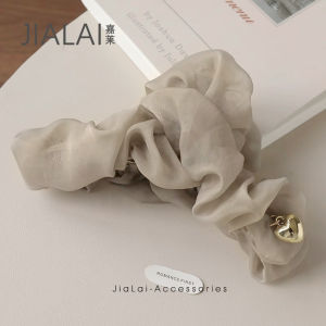 Kẹp Tóc Nữ Cỡ Lớn 2025 Mùa Xuân Mới Kẹp Tóc Đuôi Cá Lưới Mềm Mại Thiết Kế Mới Phụ Kiện Tóc Phụ Kiện Thời Trang