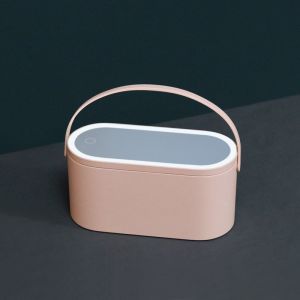 Illuminated Makeup Mirror Portable Storage Box