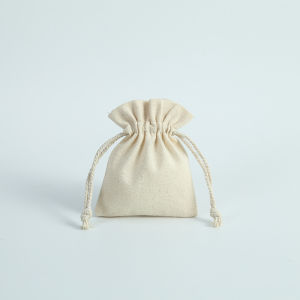weikende | 24pcs Natural Jute Canvas Gift Bags - Eco-Friendly Burlap Pouches for Jewelry Necklace Earring Ring Soap Organizer Wedding Favor
