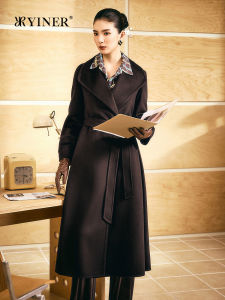 Vintage Winter Cashmere Wool Blend Coat