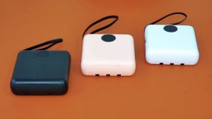 UNEED Powerbank 10000mAh Built-in Cable Fast Charging 2.1A - UPB234