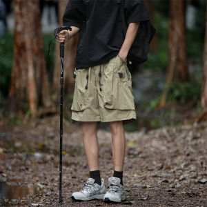 Mountain Outdoor Sports Cargo Shorts for Men Summer American Functional Quick-Dry Casual Loose Half Length Hiking Pants