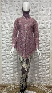 ENCIM BURKAT PAYET baju kebaya modern terbaru