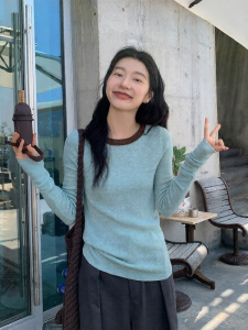 Mixd | Áo Knit Ôm Body Phối Màu Mới Thu 2026