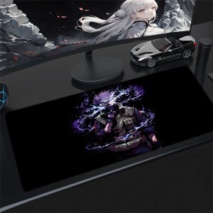 Bandai | Hatake Kakashi Tấm Lót Chuột Mở Rộng Lớn Anime Gaming Mat Đế Cao Su Chống Trượt Được Khâu Cạnh Cho PC Gamer Chủ Đề Naruto