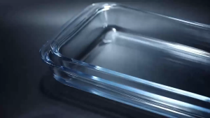 Rectangular Tempered Glass Baking Tray Microwave Oven With Handle 1.0/1.6L/2.2L/3L /Gift Box Packagi