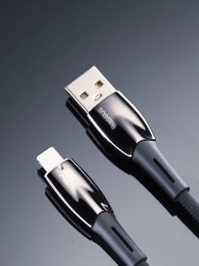 Cáp sạc nhanh 2.4A cho Ai-phôn USB to Lai-ning Cáp sạc Baseus Glimmer Series Fast Charging Data Cable 2.4A 480Mbps USB to Lai-ning