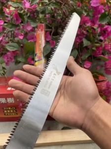 Cưa nhật đỏ cầm tay 350mm - Lưỡi thép SK5 tôi nhiệt