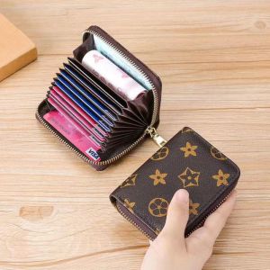 20 slots Card Wallet Organ Bag for Credit Cards ID Driver License Pouch for Men Women Coin Holder