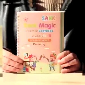 4Books Children Learning Copybook Handwrite Practice Magic Books English Letter Montessori Practice Educational