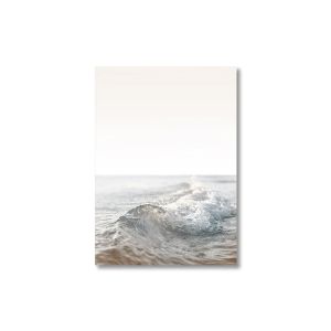 BILIBILI | Sea Lake Bridge Canvas Painting Autumn Scenery Beach Poster Beige Leaf Reed Wall Art Print Nordic Wall Pictures Home Decor