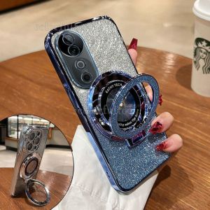 Case Realme C71 Note 50 C75x C75 C63 C61 C55 C53 C51 C51s C35 C33 C21y C20 C11 2021 C2 Casing Standing Glitter Terbaru