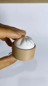 Dumpling | Siopao Clicker Fidget Toy 3D Printed Keychain