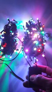 Đèn Led Kim Cương 50M Chống Nước Trang Trí Lễ Tết Cây Cảnh Sân Vườn