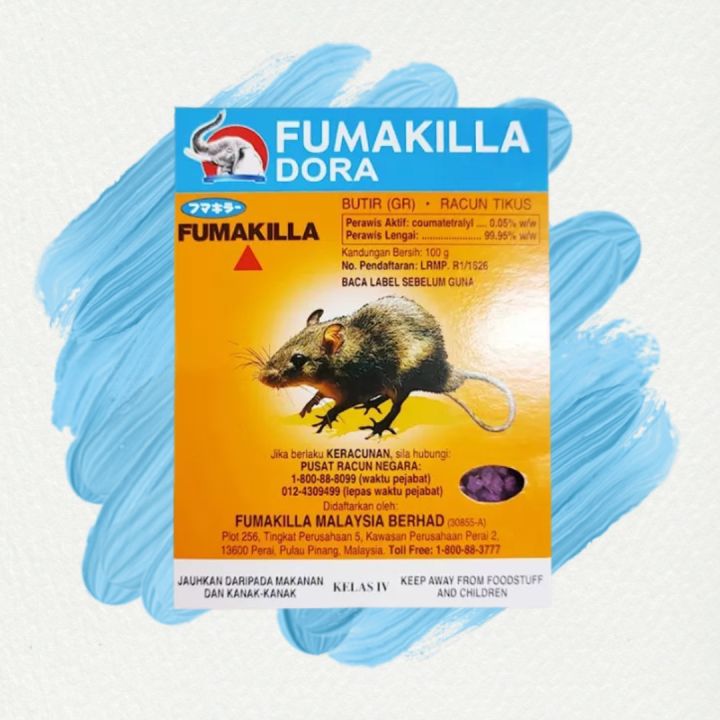 Fumakilla Dora Racun Tikus/Rat Killer | Lazada