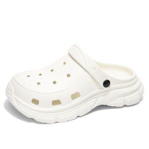 NB CROSS | NB Cross Flagship Store Thick Bottom Clog Shoes Mens Summer Fashion Outdoor Anti-slip Beach Head Couple Slippers Breathable EVA