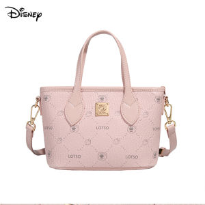 Disney Official Authentic Strawberry Bear Series Womens Fashion Handbag Pink White Tote Bag Shoulder Bag Crossbody Bag