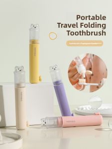 UBT | Portable Multi-Function Foldable Toothbrush and Toothpaste Set for Adults and Children