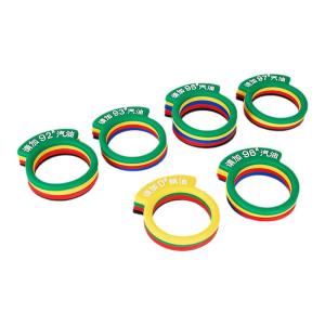 Car Fuel Tank Cap Warning Sign Reflective Sticker Waterproof Fuel Type Indicator for Adding 95 Number