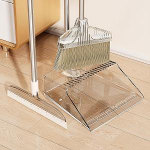 High-Quality Sweeper And Dustpan Set Foldable Hair-Free Household Cleaning Tools Elegant Design Durable PET Material for All Spaces