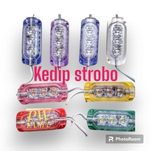 LAMPU LED KEDIP OTOMATIS 3 MATA 24VOLT