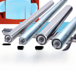 Dây Đai Con Lăn Mạ Kẽm Bằng Thép Không Gỉ Chưa Được Cấp Nguồn Dây Chuyền Con Lăn Công Nghiệp Bánh Xe Con Lăn Cao Su Dây Lắp Ráp Ống