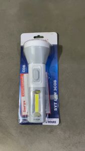 Surya Senter Lampu Emergency SYT L4W 3COB Lampu PUTIH Tahan 6 Jam