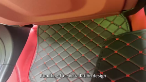 5 Pcs Deluxe Carpet Floor Mat Set Waterproof Anti-Slip And Wear-Resistant for All Vehicles