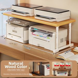 evesigar | Adjustable Printer Stand Copy Machine Shelf File Organizer