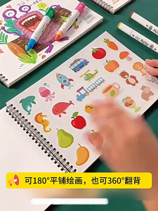 Buku Gambar Anak Jilid Kertas Spiral Tebal 30 Lembar Drawing Book