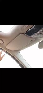 HEXMA ที่เก็บของในรถ ที่เสียบบัตรตรงม่านบังแดดในรถ ช่องเสียบบัตร มีซิป พร้อมส่ง