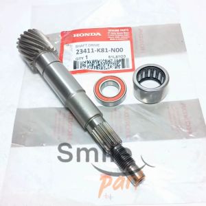 AS PULLY SHAFT DRIVE BEAT FI ESP + BEARING BAMBU PULLEY PULI BELAKANG Scoopy Esp 2016-2020 AS K81