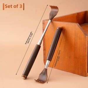 Retractable Horn Itch Scratcher Back Massage Tool Full Body Scratching Device Self-sufficient Elderly Enjoyment