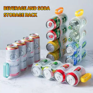 1PC can storage rack refrigerator convenient beverage and soda storage organization and storage rack