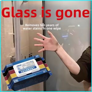 JIHUAN | Effective Hard Water Stain Removal Bathroom Wipes