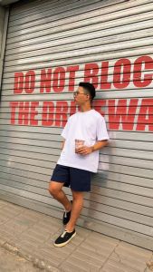 【BUY 1 TAKE 1】Plain Waffle Breathable Cool T-shirts Oversize Round Neck For Men and Women