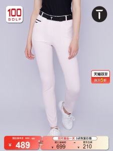 กางเกงโยคะ European Tour Ladies Golf Slim Fit กางเกงขายาวทรงสลิมฟิตสำหรับผู้หญิง กางเกงขาสั้นสไตล์ลำลองแฟชั่นฤดูใบไม้ผลิและฤดูร้อน