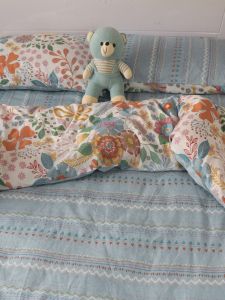 Pure Cotton Single Piece Duvet Cover 150x200x230 for Single/Double Bed Dormitory Bedding Modern Minimalist Style All Seasons