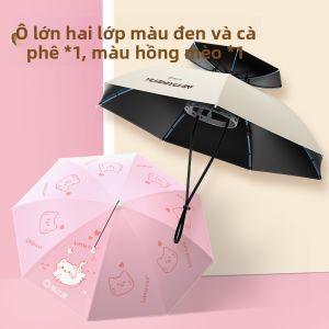 YUZHIYUAN | Ô Dù Đeo Đầu Chống Nắng và Mưa