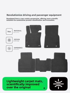 KVS | Anti-dirt Car Floor Mats for Rear and Front Seats
