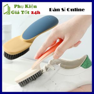 Bàn Chải Chà Giày Mini -  Bàn Chải Giặt Giày Dép Quần Áo Siêu Sạch Đa Năng Tay Cầm Dài Nhiều Màu - Bàn Chải Chà Chân  Chà Sàn Thiết Kế Cầm Tay Dễ Dàng Chống Trượt  Cọ Chà Toilet