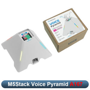 M5Stack | M5Stack Voice Pyramid A167 Compatible M5Stack Atom series ES8311 audio codec Suitable for IoT voice system